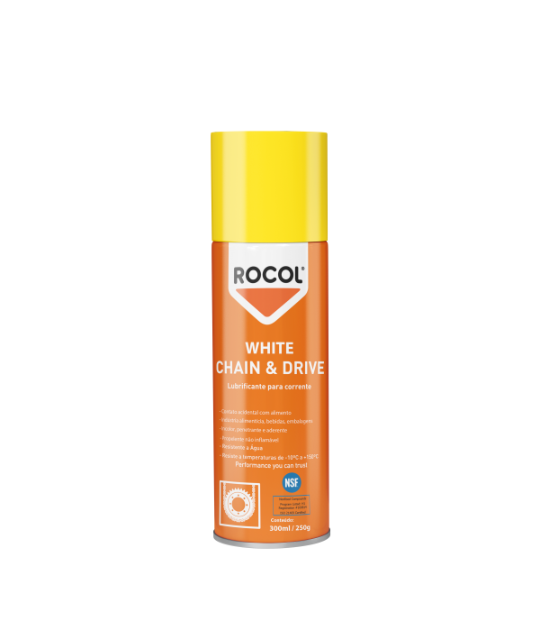 Rocol White Chain & Drive