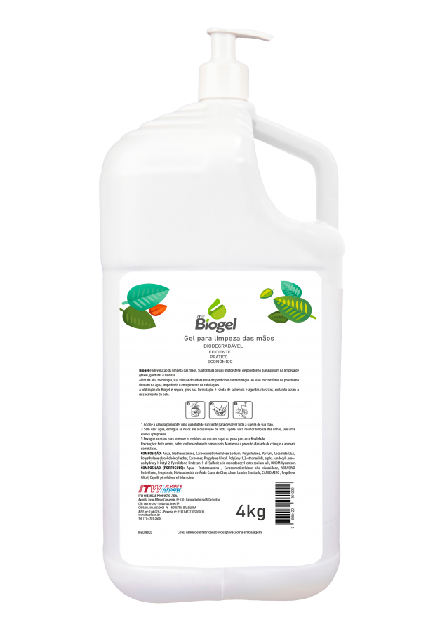 Biogel Sabonete Líquido Desengraxante 4Kg