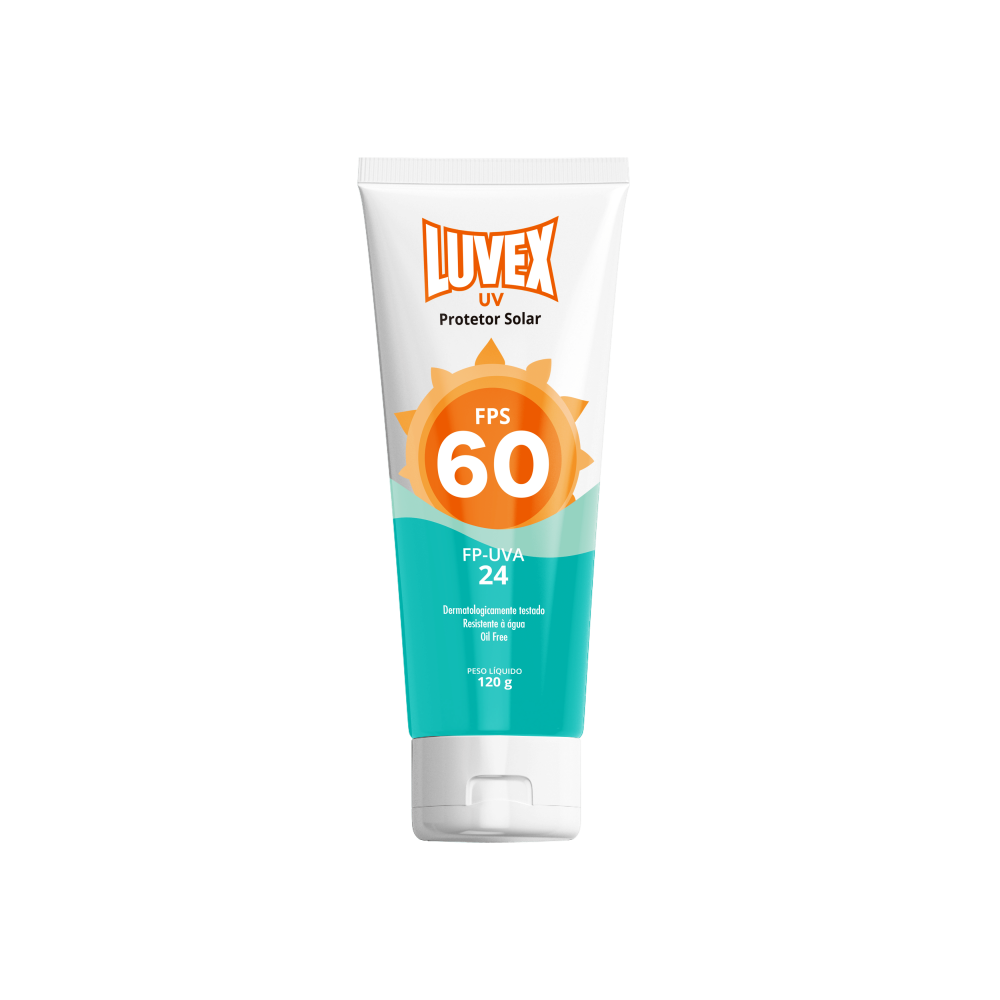 Protetor Solar Luvex UVA 24 FPS 60 - 120g